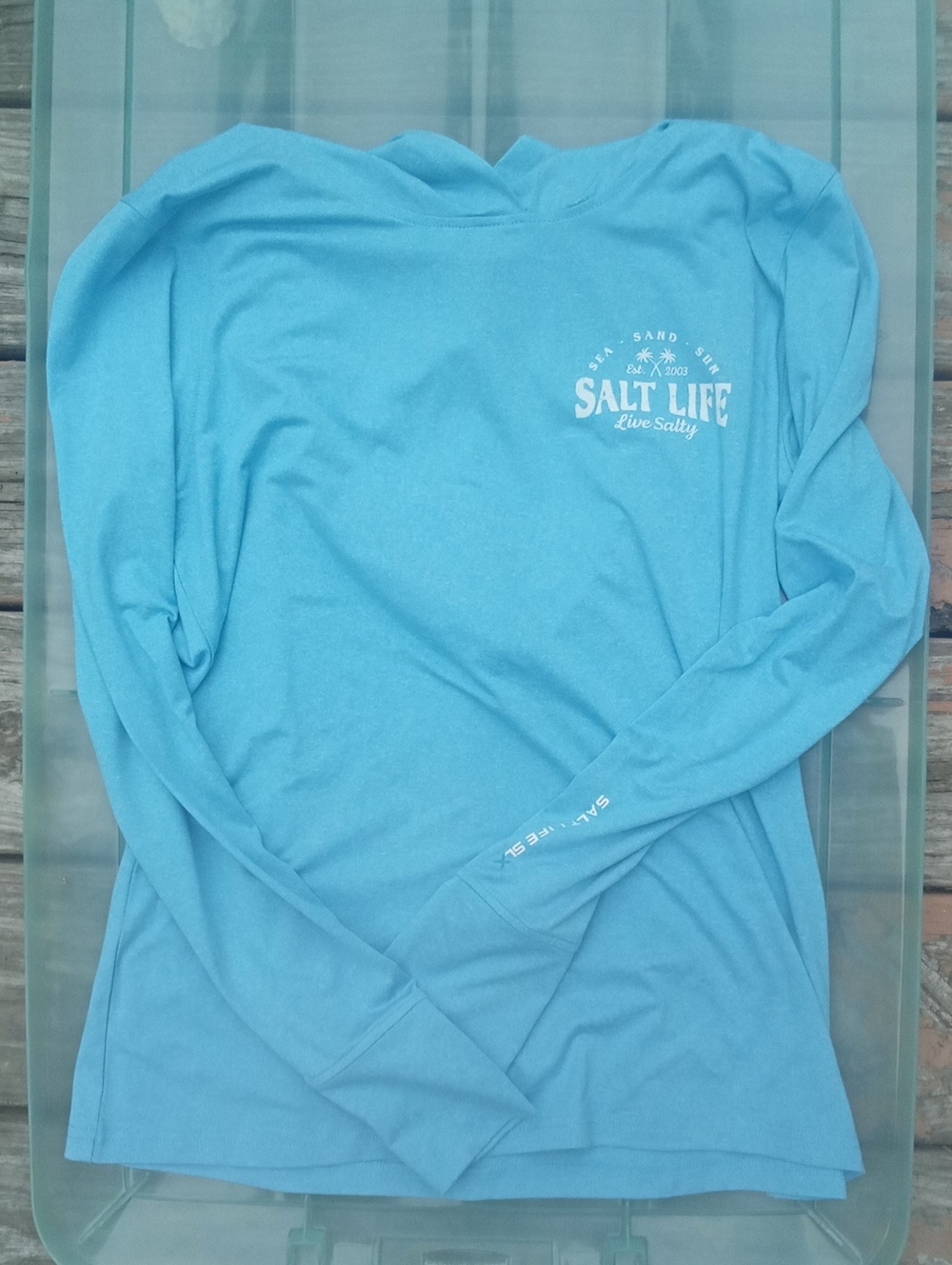 Salt Life Long Sleeve Performance Hoodie
